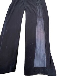 Black XL Sheer Panel Active Leggings - No Boundaries